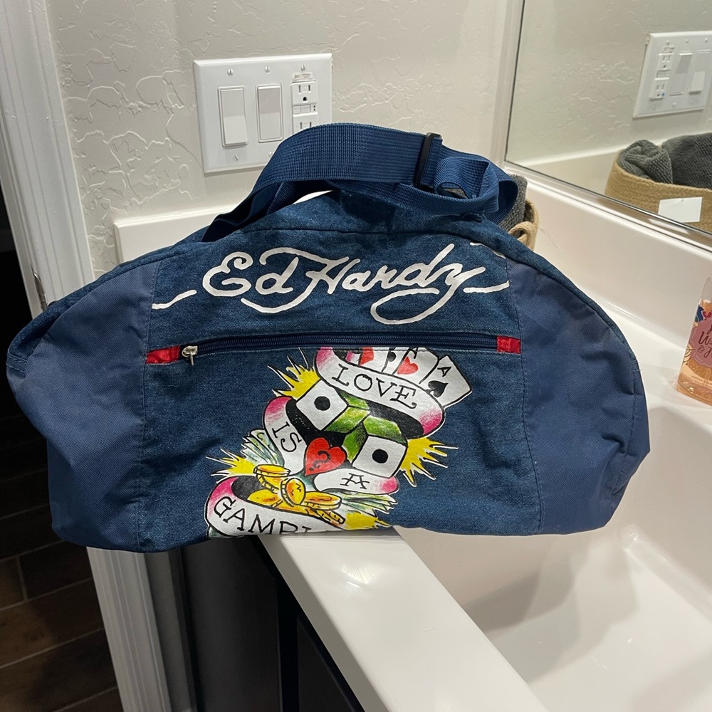 ED HARDY Love is a Gamble Bag